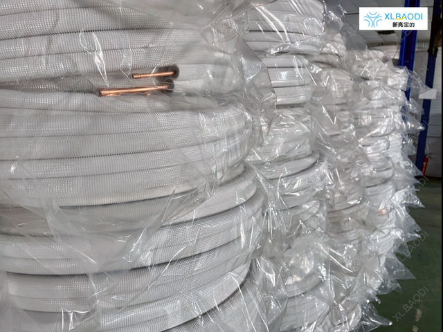 Mstari mdogo wa Mgawanyiko Weka Bomba la Shaba la PE